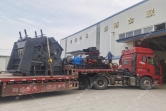 1000*700液壓對輥制砂機，1210反擊破發往四川